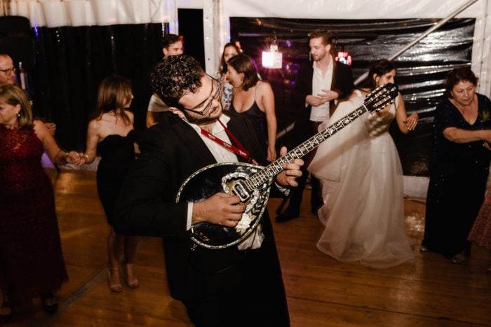 George on the Bouzouki at a wedding in Sydney